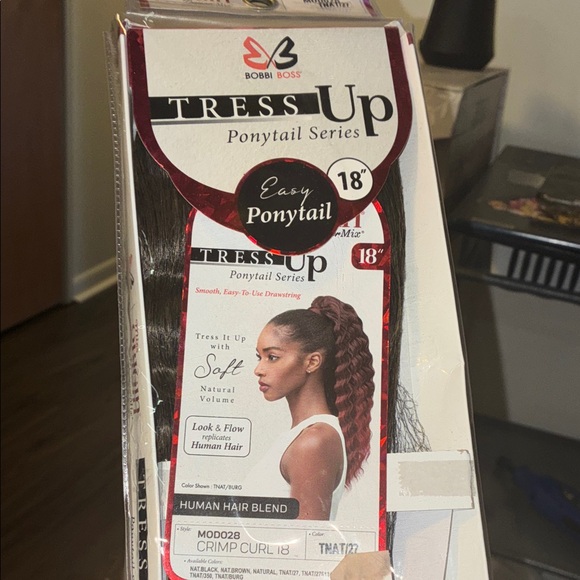 Other - Tress Up Easy Ponytail 18" - Natural Black